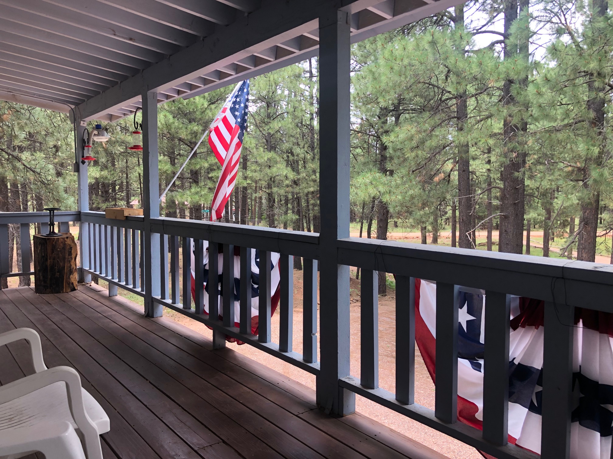 View from the Deck - Sit, relax, breath in, breath out.